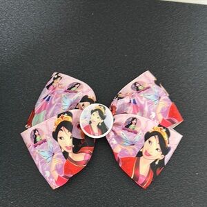 Disney Mulan Pink Hair Bow
